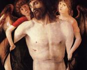 乔凡尼 贝利尼 : Bellini Giovanni The dead christ supported by two angels